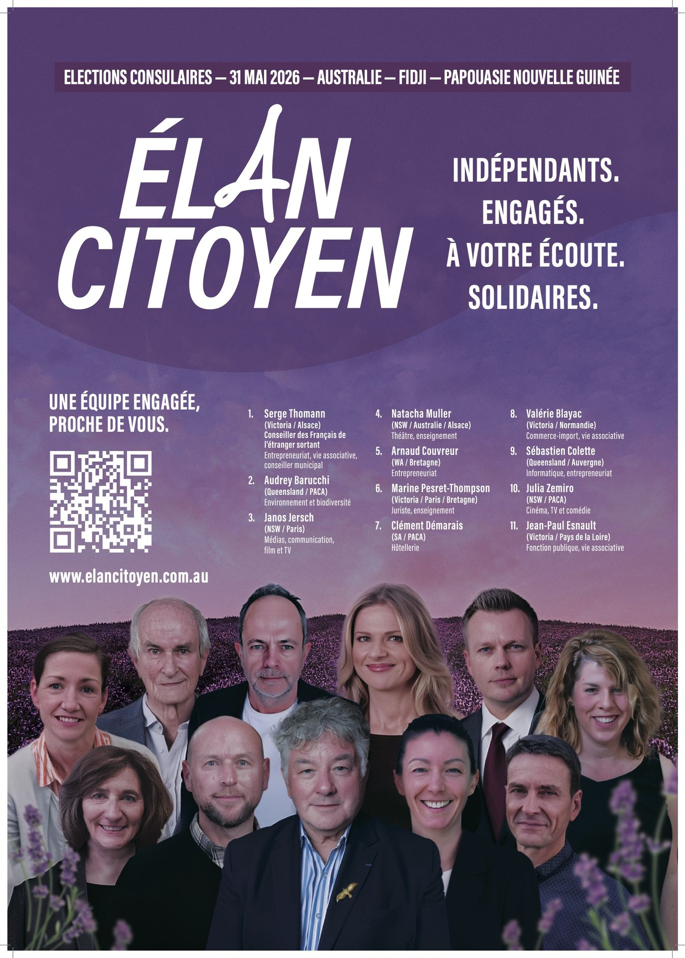 Elections Consulaires 2026 | WA | Arnaud Couvreur &amp; Serge Thomann